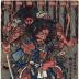 The Killing of Ten (Jūban kiri - 十番切): Soga Gorō Tokimune (曽我五郎時宗)  and Gosho no Gorōmaru Shigemune (御所五郎丸重宗)