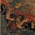 Konkōryū Rishun (混江龍李俊 - Ch. Li Jun) from the series <i>One Hundred and Eight Heroes of the Popular Shuihuzhuan All Told</i> (<i>Tsūzoku Suikoden gōketsu hyakuhachinin no hitori</i> - 通俗水滸傳濠傑百八人一個)