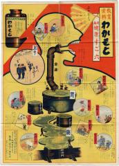 <i>Manga Kenko Sugoroku</i> (漫画健康すご六) - Wakamoto (わかもと) Pharmaceuticals poster