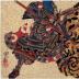 Katō Kiyomasa killing a tiger in Korea