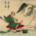 Ghost of Ōkyo (<i>Ōkyo no Yūrei</i> - 応挙の幽霊) from the series Yoshitoshi drawings (<i>Yoshitoshi ryakuga</i> - 芳年略画)