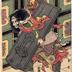 Fan Kuai (樊噲), feigning drunkenness, storms the dining hall of the emperor's palace by breaking down the door