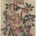 Segawa Kikunojō II in the Stone Wall (<i>Shakkyō</i> - 石橋)  lion dance.