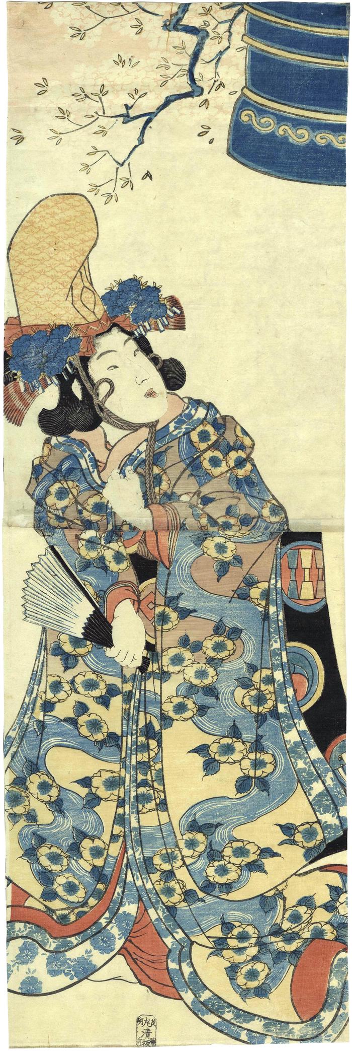 Dōjōji Maiden (<i>Musume Dōjōji</i> - 道成寺) dressed as a traditional <i>shirabyoshi</i> (白拍子)