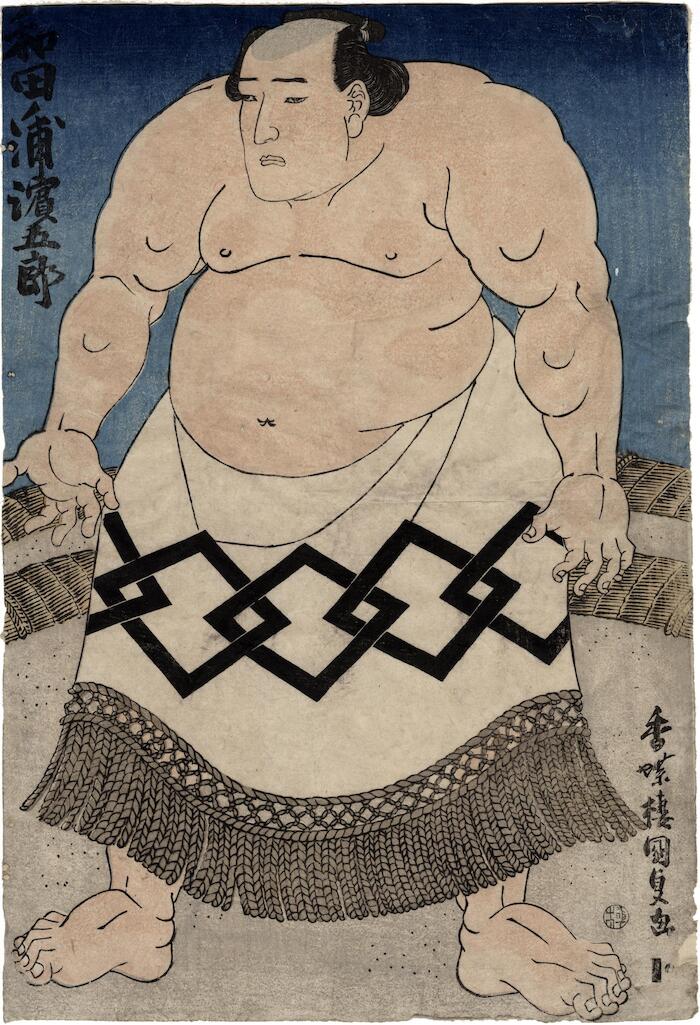 Sumo Wrestler or <i>rikishi</i> (力士)