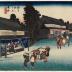 View of Narumi (<i>Narumi no zu</i>: 鳴海之図) from the series Fifty-three Stations of the Tōkaidō Road (<i>Tōkaidō gojūsan tsugi no uchi</i>: 東海道五十三次之内)