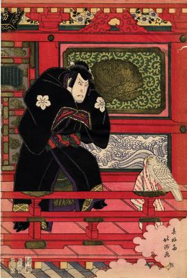 Nakamura Utaemon III as Ishikawa Goemon in the play <i>Kinmon Gosan no Kiri</i> (<i>The Temple Gate and the Paulownia Crest</i>) [金門五三桐] 