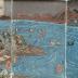 Nichirai Shōnin [日来上人] at the Battle of Kawanakajima [川中島合戦の日来上人] - middle panel of a triptych