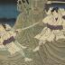 Ichikawa Kodanji IV (市川小団次) as  Kurotegumi no Sukeroku (黒手組ノ助六) - left panel of a diptych