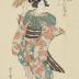 Nakamura Shikan I (中村芝翫) as a celestial being (天人) from 御名残押絵交張 (おんなごりおしえのまぜはり) - from the dance of nine changes