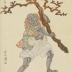 Nakamura Shikan I (中村芝翫) as a celestial being (天人) from 御名残押絵交張 (おんなごりおしえのまぜはり) - from the dance of nine changes