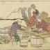 View of Shinagawa (<i>Shinagawa no zu</i>: 品川之図) from the series Fifty-three Stations of the Tōkaidō Road (<i>Tōkaidō gojūsan tsugi no uchi</i>: 東海道五十三次之内)
