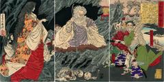 The Supernatural Beings at Shirazunoyabu in Yawata - 不知薮八幡之実怪 