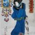 Wakanoura Bay in Kii Province (紀伊和歌浦): from the series <i> Comparison of Renowned Sceneries and Beautiful Women</i> (<i>Honchō fūkei bijin kurabe</i> - 本朝風景美人競)   