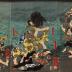 'Clearing Weather on Ichihara Moor' (<i>Ichiharano seiran</i> - 市原野晴嵐) from the series <i>Eight Views of Military Brilliance</i> (<i>Yōbu hakkei</i> - 燿武八景)