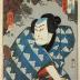 Iwai Kumesaburō III [岩井粂三郎] as Inue Shinbei (犬江親兵衛) from the series <i>Loyal Heroes of the Hakkenden</i> (Giyū Hakkenden - 義勇八犬伝)