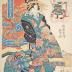 The Tenth Month (十月): The Festival of Ebisu (<i>Jūgatsu, Ebisu kō</i> - 恵比子講), Kaotsuma (顔妻) of the Tamaya (玉屋), from the series Annual Events in the New Yoshiwara (<i>Shin Yoshiwara nenjū gyōji</i> - 新吉原年中行事)　　 