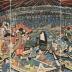A cool evening watching fireworks at Ryōgoku Bridge, Edo (<i>Toto Ryōgokubashi Yusuzumi no zu</i> - 東都両国橋夕涼図)