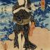 Bandō Hikosaburō IV as Otowaya Baikō (音羽屋梅幸) in Yamashiro no kuni meisho (山城の国名所) from the series 'Actors with Six Jewel Faces' (<i>Haiyū mutama-gao</i> - 俳優六玉顔)