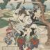 Ichikawa Danzō V (市川団蔵) as the hermit Inumura Daikaku Masanori (犬村大学礼儀) from the series  <i>Satomi ke Hakkenshi no hitori</i> (里見家八犬士の一人) 