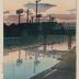The Kaminohashi, Fukagawa, Tokyo (<i>Tōkyō Kaminohashi</i> - 深川上の橋) from the series<i> Twelve Scenes of Tokyo</i> (<i>Tōkyō jūnidai</i> - 東京十二題)　