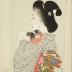 <i>Three-stringed Shamisen</i> (三すじ) from the series Modern Fashions (<i>Imasugata</i> - いま姿)