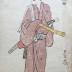 Nakamura Utaemon III (中村歌右衛門) as number three (三) from a series of 5 Chivalrous Men