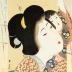 <i>Three-stringed Shamisen</i> (三すじ) from the series Modern Fashions (<i>Imasugata</i> - いま姿)