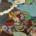 <i>Clearing Weather at Horikawa</i> (<i>Horikawa seiran</i> - 堀川晴嵐): Eda Genzō (江田源蔵) from the series <i>Eight Views of Military Brilliance</i> (<i>Yōbu hakkei</i> - 燿武八景)