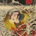 <i>Clearing Weather at Horikawa</i> (<i>Horikawa seiran</i> - 堀川晴嵐): Eda Genzō (江田源蔵) from the series <i>Eight Views of Military Brilliance</i> (<i>Yōbu hakkei</i> - 燿武八景)
