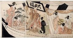 Party on the <i>Daifuku</i> (大福) pleasure boat