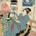 The Ninth Month: A famous saké brand from the series <i>Brands of Saké for the Five Festivals</i> (<i>Fūryū Sakaya Gosekku</i> - 風流酒屋五節句)