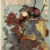 Tametomo is visited by the ghosts of the Emperor Sutoku and his retainers in the guise of tengu - from the series <i>Ten Admirable Deeds of Tametomo</i> (<i>Tametomo homare no jikketsu</i> - 為朝誉十傑)