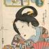 The Sign of the Hare (卯) from the series <i>Elegant Women Likened to the Twelve Animals of the Zodiac</i> (<i>Fūryū azuma sugata jūnishi</i> - 風流東姿十二支) 