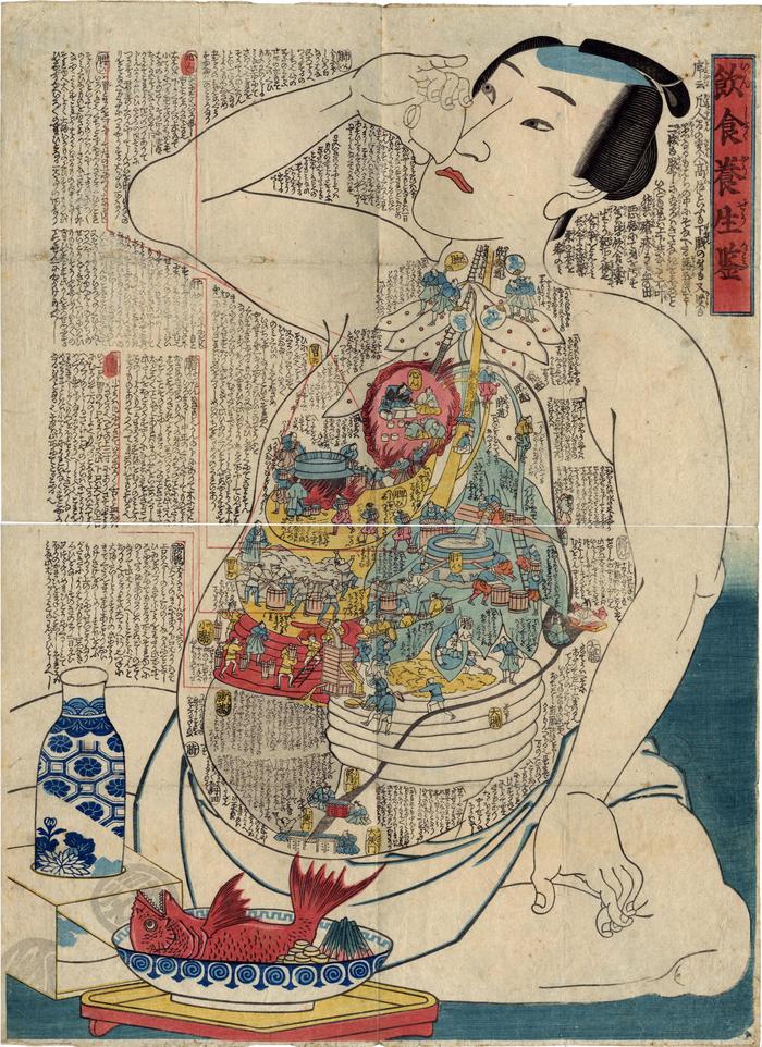 Dietary Life Rules (<i>Inshoku yōjō kagami</i> - 飲食養生鑑)