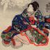 Masaoka (正岡) and the spectre of Nikki Danjo from the series <i>Lives of Wise and Heroic Women</i> (<i>Kenjo reppu den</i> - 賢女烈婦傳)