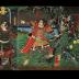 Warrior (<i>musha-e</i>) triptych of Minamoto no Yoritomo  at the Battle of Ishibashiyama (源頼朝石橋山合戦之図)