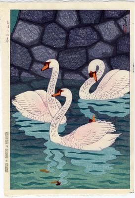 <i>Spring at the Moat </i>(<i>Ohari no Haru</i> - おほりの春)