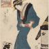 Mother and child: Kinryūzan (金竜山) from the series <i>Eight Views of Edo</i> (<i>Edo hakkei no uchi</i> - 江戸八景ノ内)