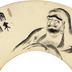 <i>Sumizuri-e</i> Daruma fan 1