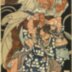 Watanabe no Tsuna (渡邉綱) battles the demon Ibaraki at Modori Bridge from the series <i>A Mirror of Warriors from our Country</i> (<i>Honchō musha kagami</i> - 本朝武者鏡)