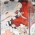 Yorimitsu (頼光) and his men (Suetake - 末武, Kintoki - 金時 and Sadamitsu - 定光) killing the monster of Oeyama, Shuten-dōji [酒呑童子] - these are the middle and right-hand panels of a triptych