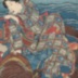 A Moonlit Night  at Shinobazu Pond (不忍池月夜) - the center and left-hand panels of a triptych