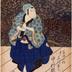Nakamura Utaemon III (中村歌右衛門) as the peasant Gosaku who is actually Ishikawa Goemon (百姓五作実は石川五右衛門) in the play <i>Keisei Setsugekka</i> [けいせい雪月花]