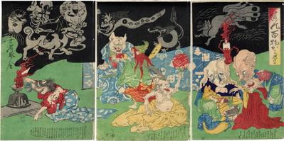 Buffoonery on a Hundred Stories (<i>Dōke hyaku monogatari</i> - 道化百物かたり) 