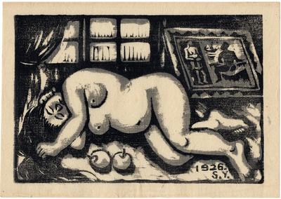 Recumbent Female Nude