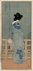 Anonymous print of a woman after her bath