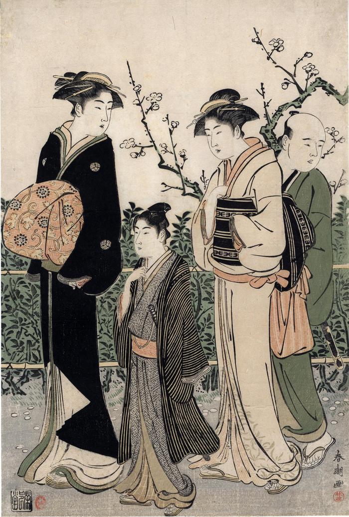Viewing Plum Blossoms