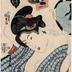 'A Geisha in her Dressing Room' (<i>Mijimai geisha</i> - 身じまい芸者) from the series 'A Collection of Modern Beauties' (<i>Tōsei bijin awase</i> - 當 世美人合)