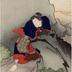 Arashi Rikan II [嵐璃寛] as Heitarō in the play <i>Sōma Tarō hyōbundan</i> [相馬太郎...]
